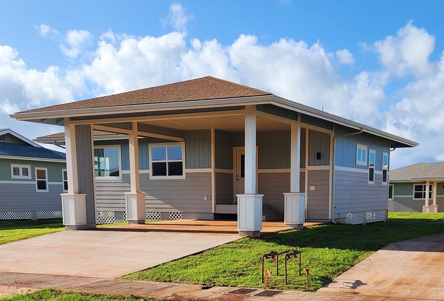 3-bedroom home in Lima Ola Workforce Housing Development