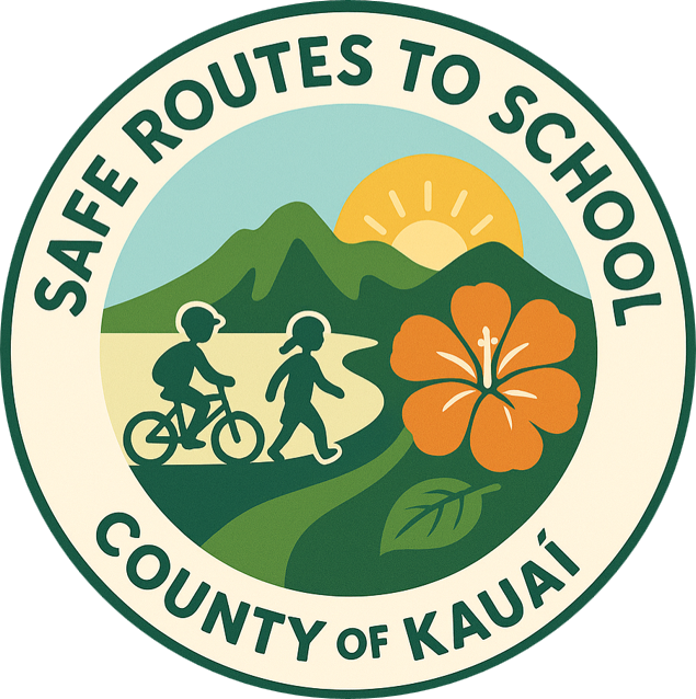 Safe Routes to School County of Kauai Logo.png