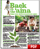 Back to the 'aina - Foster your child's connection to nature