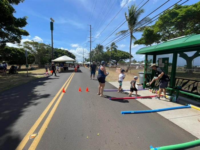 Photo of people at Play Streets 2022