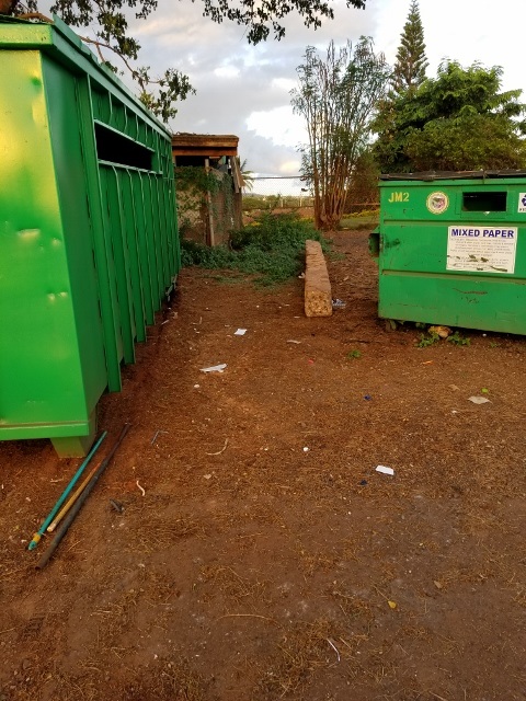Recycling site cleaned-up