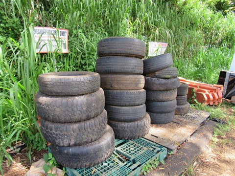 Pile of tires
