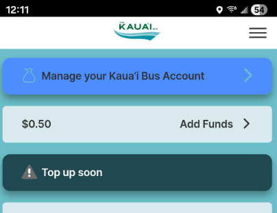 Image showing how to Manage your account