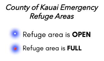 Information on Open Full icons for Refuge Area Mapping